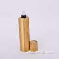 Rollo de aceite esencial cubierto de bambú en botella